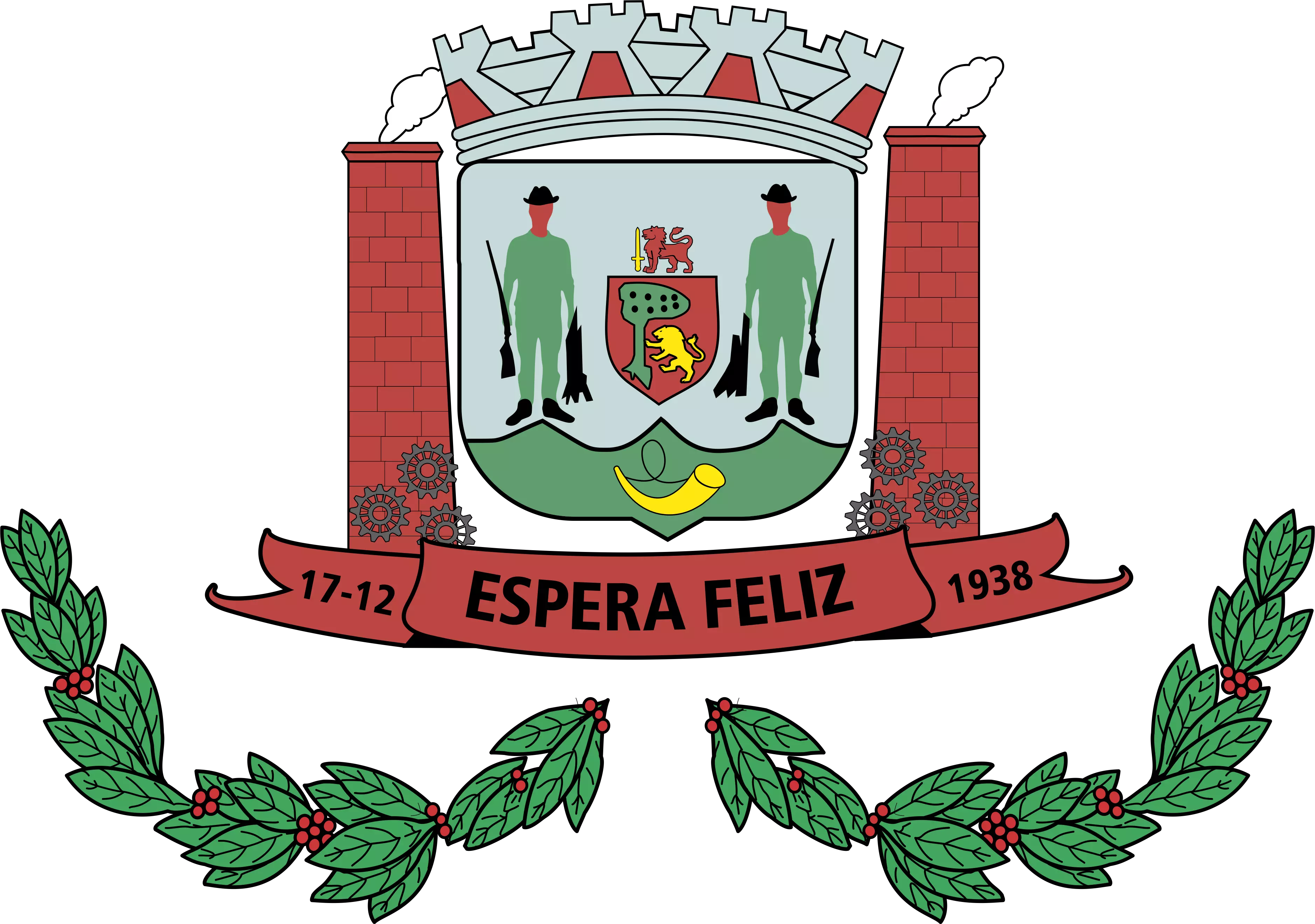 Brasão de Espera Feliz