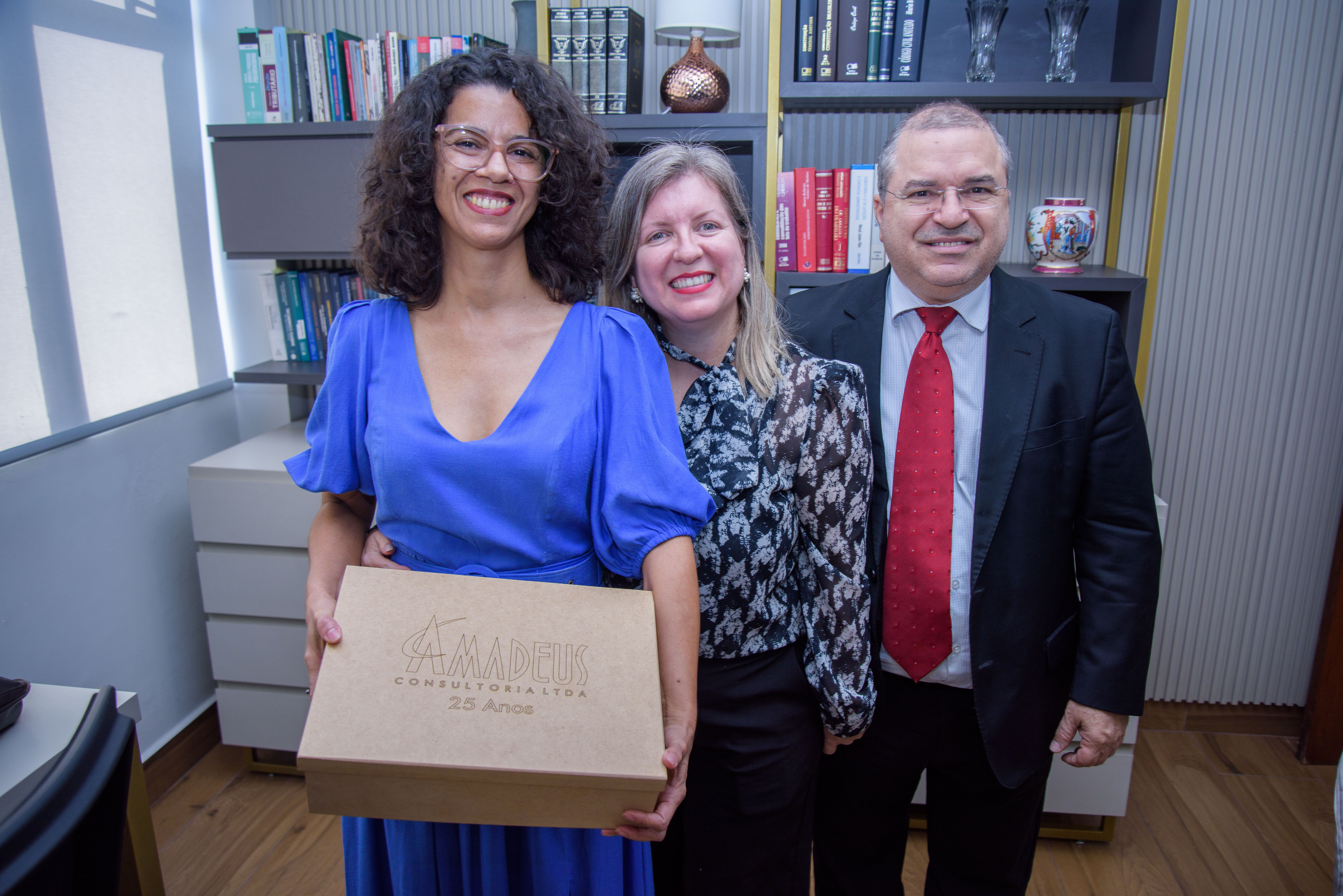 Foto da festa de comemoração de 25 anos da Amadeus Consultoria